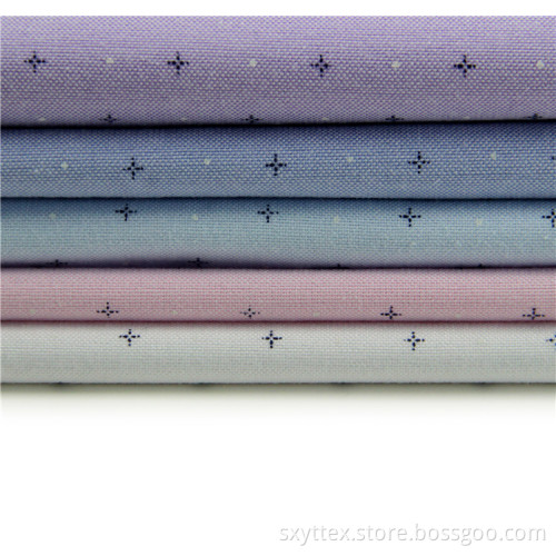 Oxford Printed Fabric For Shirts